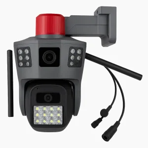 دوربین سیم‌کارتی دو لنز سه تصویر چرخشی آژیر دار