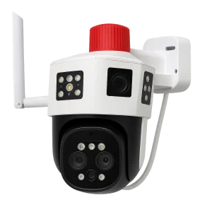 دوربین سیم کارتی سه لنز زوم دار چرخشی